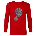 thumbnail image 1 of Disney PIXAR Up House Holiday - Long Sleeve T-Shirt for Men - Customized-New Red, 1 of 5