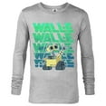 thumbnail image 1 of Disney PIXAR Wall-E Robot T-Shirt - Long Sleeve T-Shirt for Men - Customized-Athletic Heather, 1 of 5