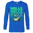 thumbnail image 1 of Disney PIXAR Wall-E Robot T-Shirt - Long Sleeve T-Shirt for Men - Customized-Royal, 1 of 5