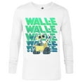 thumbnail image 1 of Disney PIXAR Wall-E Robot T-Shirt - Long Sleeve T-Shirt for Men - Customized-White, 1 of 5