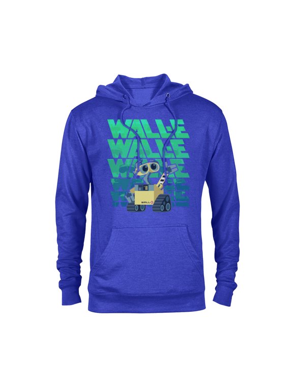 Disney PIXAR Wall-E Robot T-Shirt - Pullover Hoodie for Adults - Customized-Royal Heather