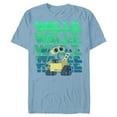 thumbnail image 1 of Disney PIXAR Wall-E Robot T-Shirt- Short Sleeve Blended T-Shirt for Adults - Customized-Ocean Blue, 1 of 5