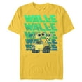 thumbnail image 1 of Disney PIXAR Wall-E Robot T-Shirt- Short Sleeve Blended T-Shirt for Adults - Customized-Yellow, 1 of 5