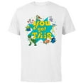 thumbnail image 1 of Disney PIXAR You Got This Feelin’ Good - Short Sleeve Cotton T-Shirt for Adults - Customized-White, 1 of 5
