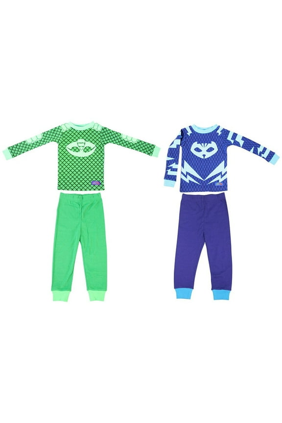 Disney PJ Masks Toddler Gekko Catboy 2 Cotton Sleepwear Set