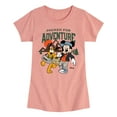 thumbnail image 1 of Disney - Packed For Adventure Pluto Mickey - Toddler & Youth Girls Short Sleeve Graphic T-Shirt, 1 of 5