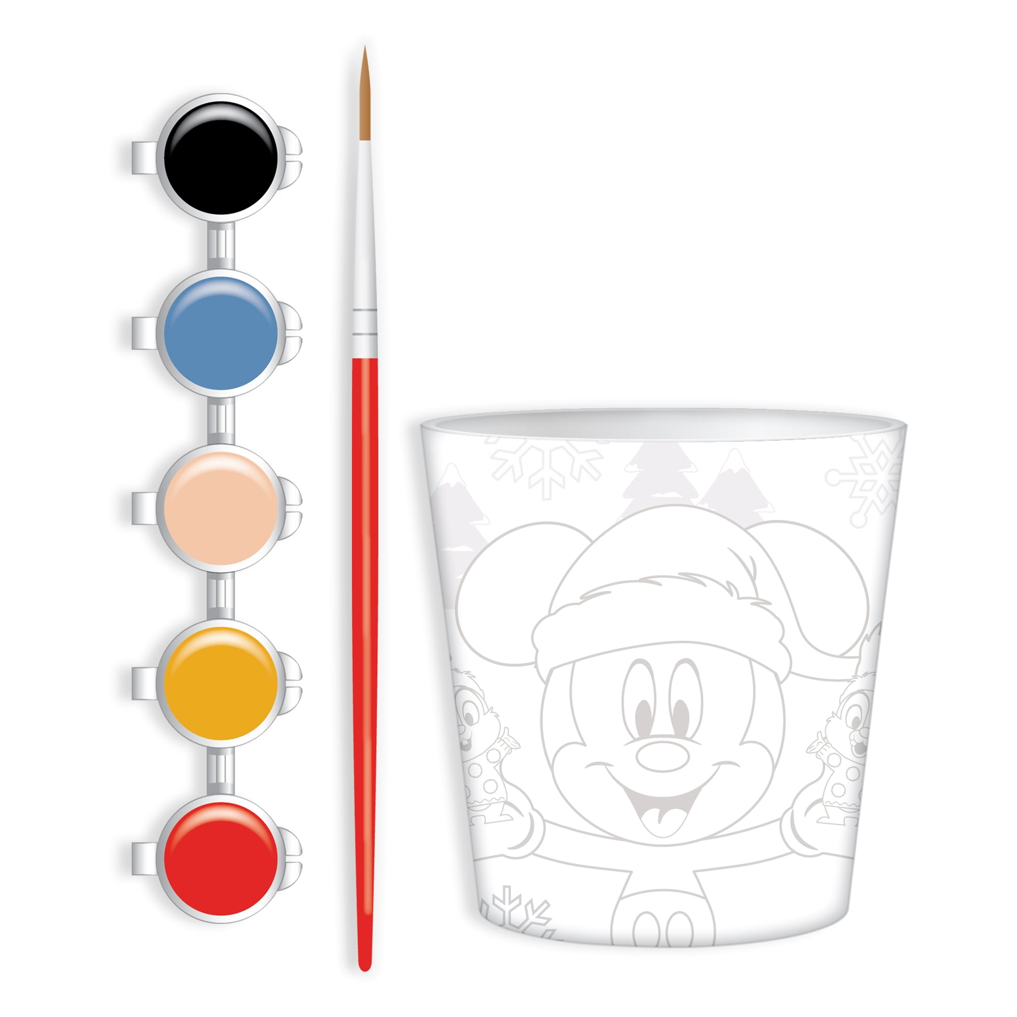 Disney PaintYourOwn Plaster Planter for Children, Unisex