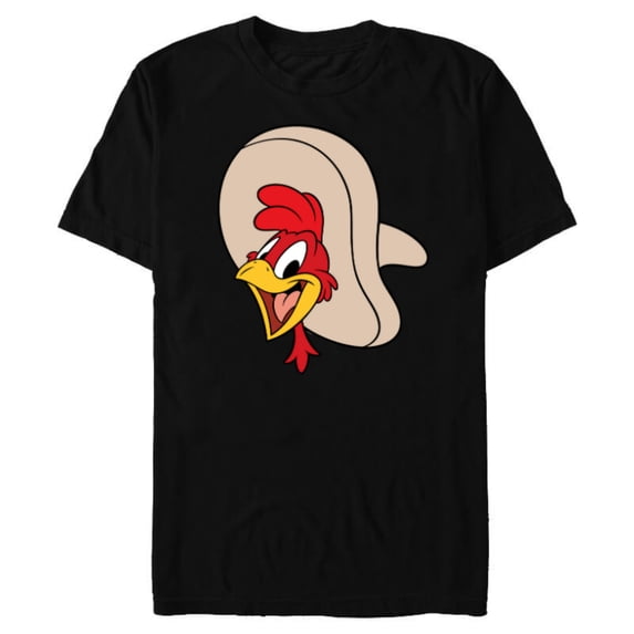 Disney Panchito Three Caballeros Trip Matching Big Face - Short Sleeve Blended T-Shirt for Adults - Customized-Black