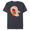 thumbnail image 1 of Disney Panchito Three Caballeros Trip Matching Big Face - Short Sleeve Blended T-Shirt for Adults - Customized-Navy Heather, 1 of 5