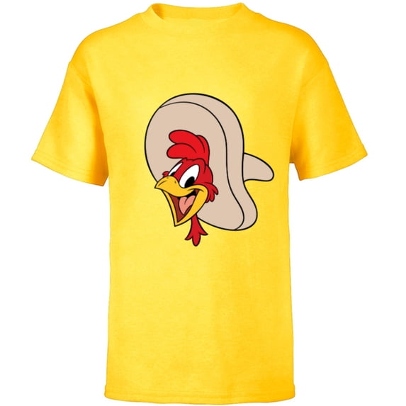 Disney Panchito Three Caballeros Trip Matching Big Face - Short Sleeve T-Shirt for Kids - Customized-Yellow
