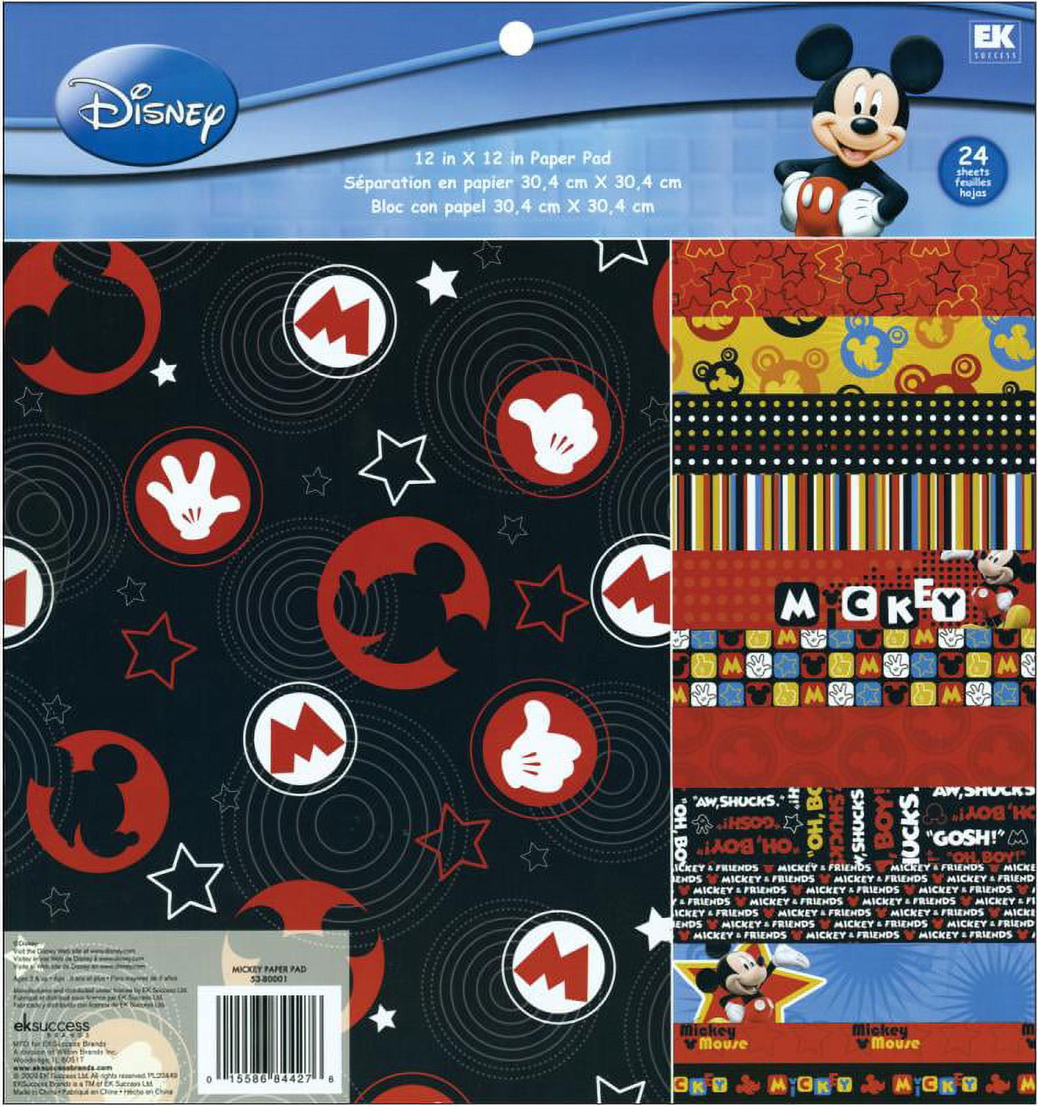 Disney Paper Pad 12