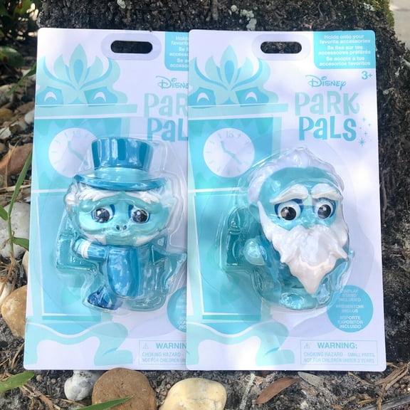 Disney Park Pals Figurine Haunted Mansion PHINEAS & GUS Hitchhiking Ghosts Set