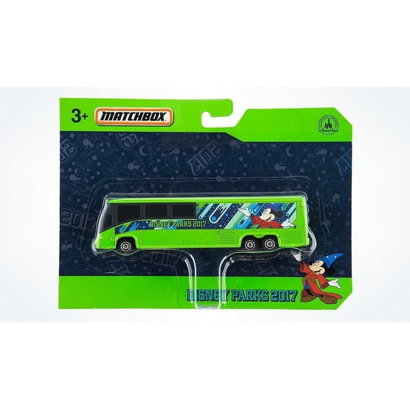 Disney Parks 2017 Mickey Mouse Sorcerer Matchbox Die Cast Bus New With Box