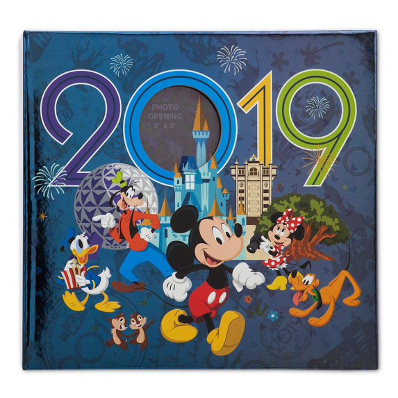 Disney Parks 2019 WDW Minnie and Friends Photo Album Medium Holds 200 Photos New