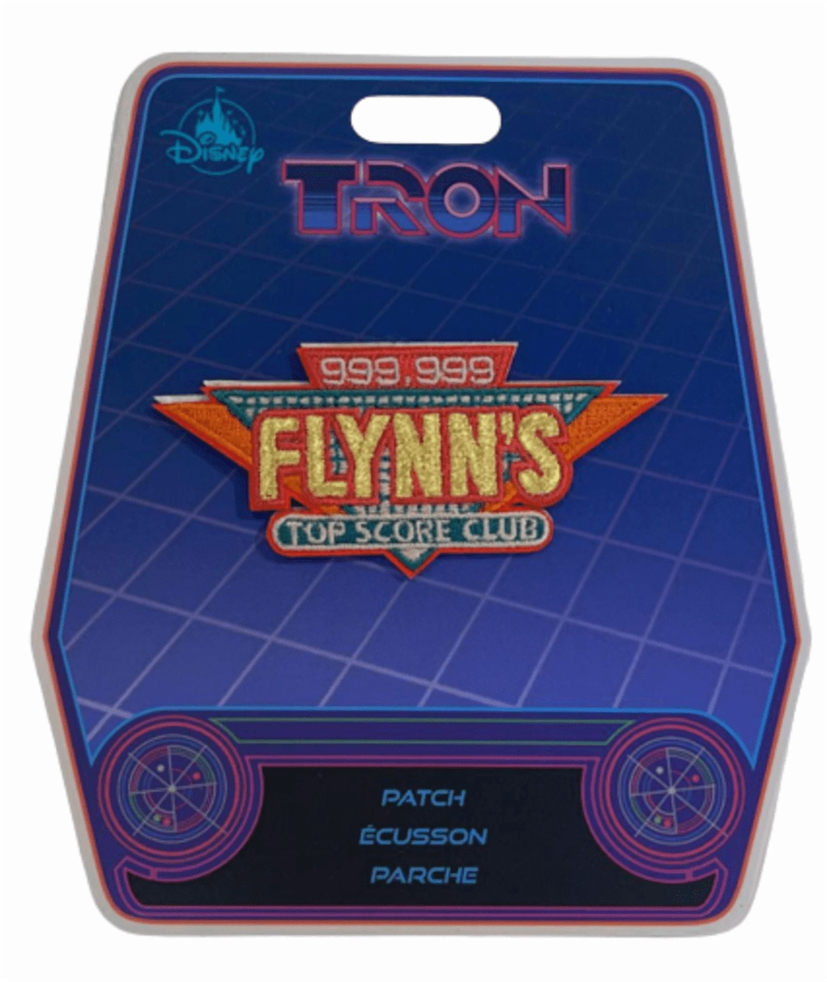 Disney Parks 2023 Tron Flynn's Top Score Club Patch New with Tag