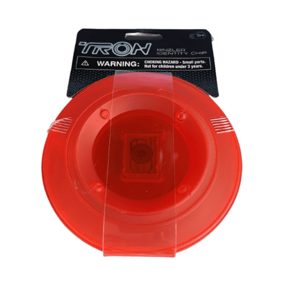 Disney Parks 2023 Tron Lightcycle Run Rinzler Identity Chip Red New