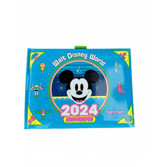 Disney Parks Walt Disney World 2024 Mickey Autograph Book New