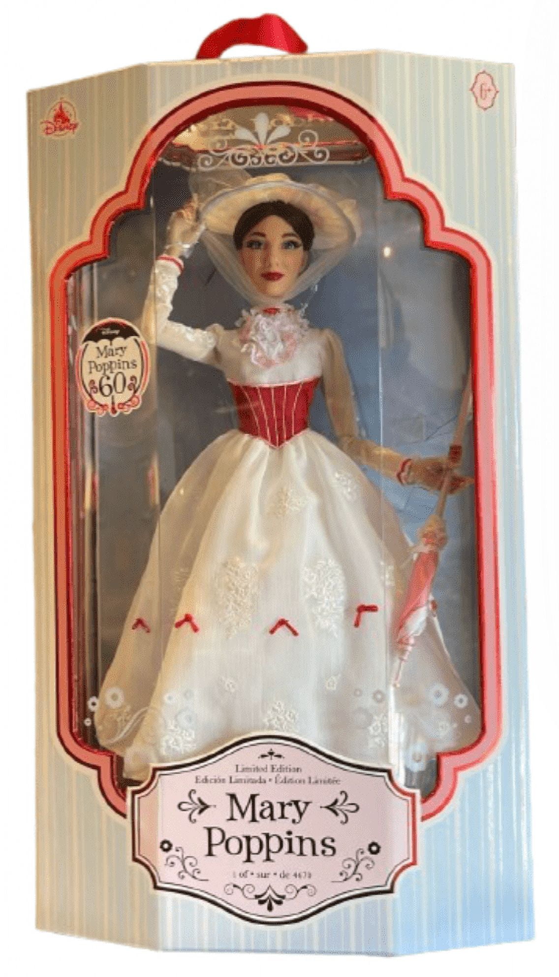Disney Parks 2025 Mary Poppins 60th Limited Collection Doll New With Tag