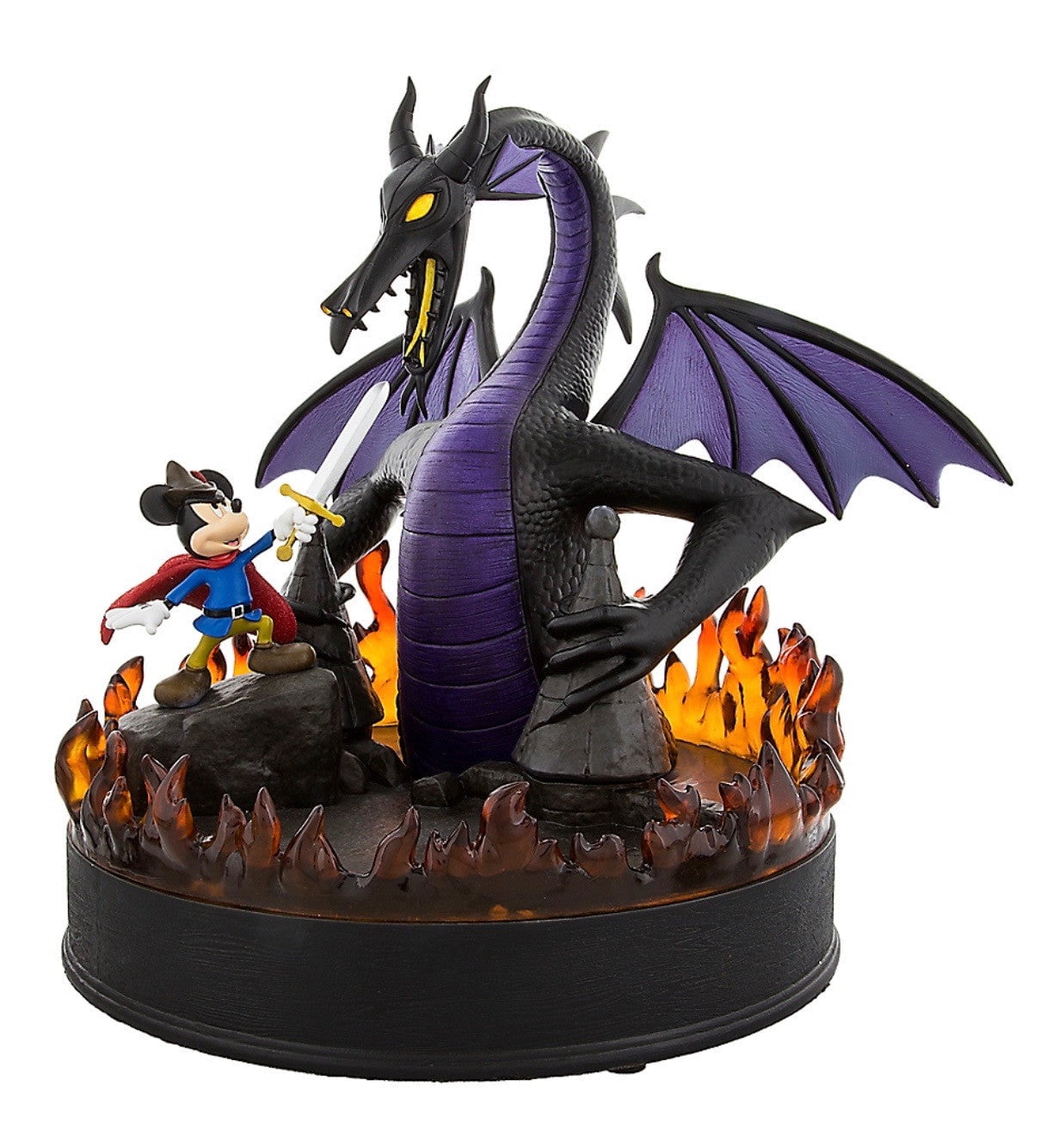 Disney Parks 25th Anniversary Fantasmic Resin Figure: Mickey