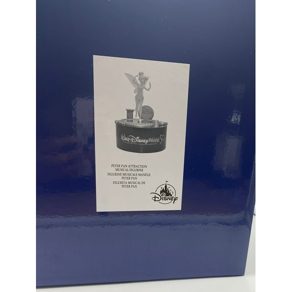 Disney Parks 50th WDW Peter Pan Attraction Tinker Bell Musical Figurine New