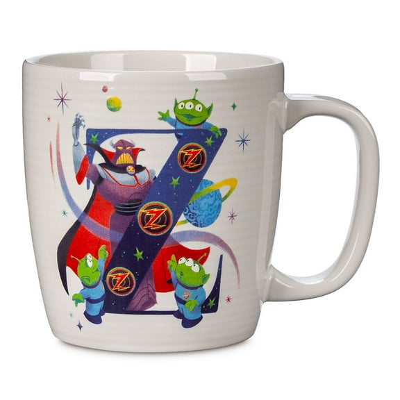 Disney Parks ABC Letters Z is for Zurg Ceramic Coffee Mug New