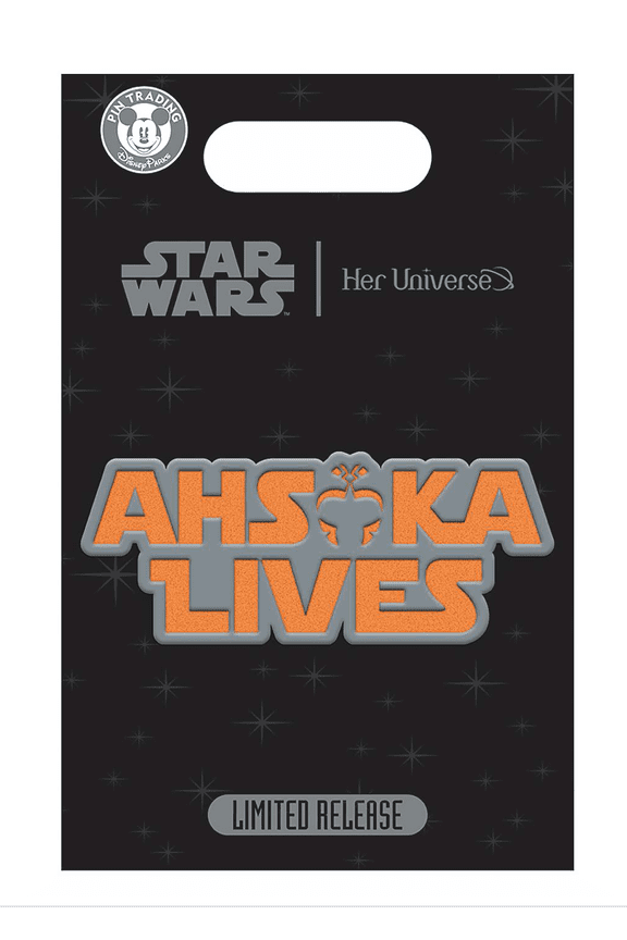 Parks Ahsoka Lives by Her Universe Limited Release Pin New with Card