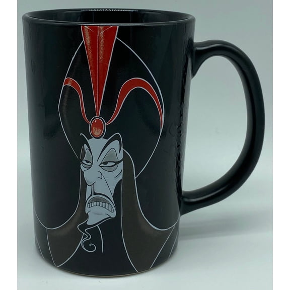 Disney Parks Aladdin Jafar Insert Eye Roll Here Tall Latte Coffe Mug New