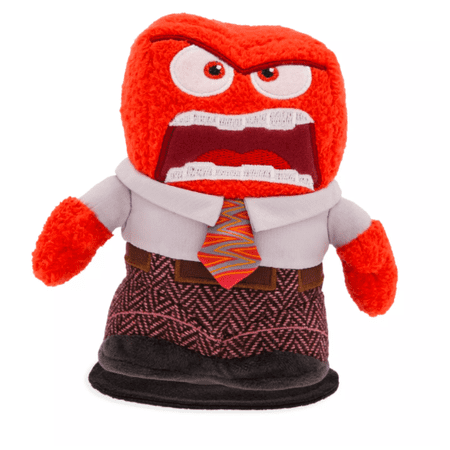 Disney Parks Anger Magnetic Shoulder Plush – Inside Out 2 Mini 5'' New With Tag
