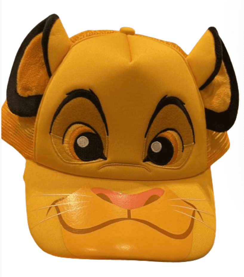 Disney Parks Animal Kingdom Lion King Simba 3D Plush Baseball Cap Hat ...