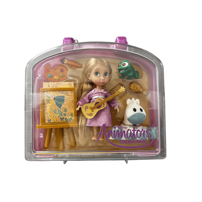 Rapunzel mini animator doll playset top