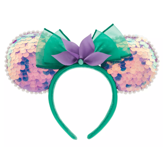 Disney Parks Ariel Ear Headband for Adults  The Little Mermaid New With Tag