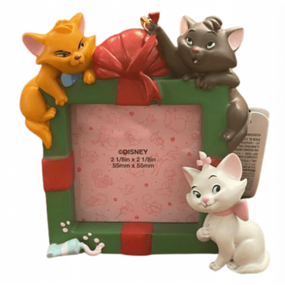 Disney Parks Aristocats Marie Picture Frame Christmas Ornament New with Tag