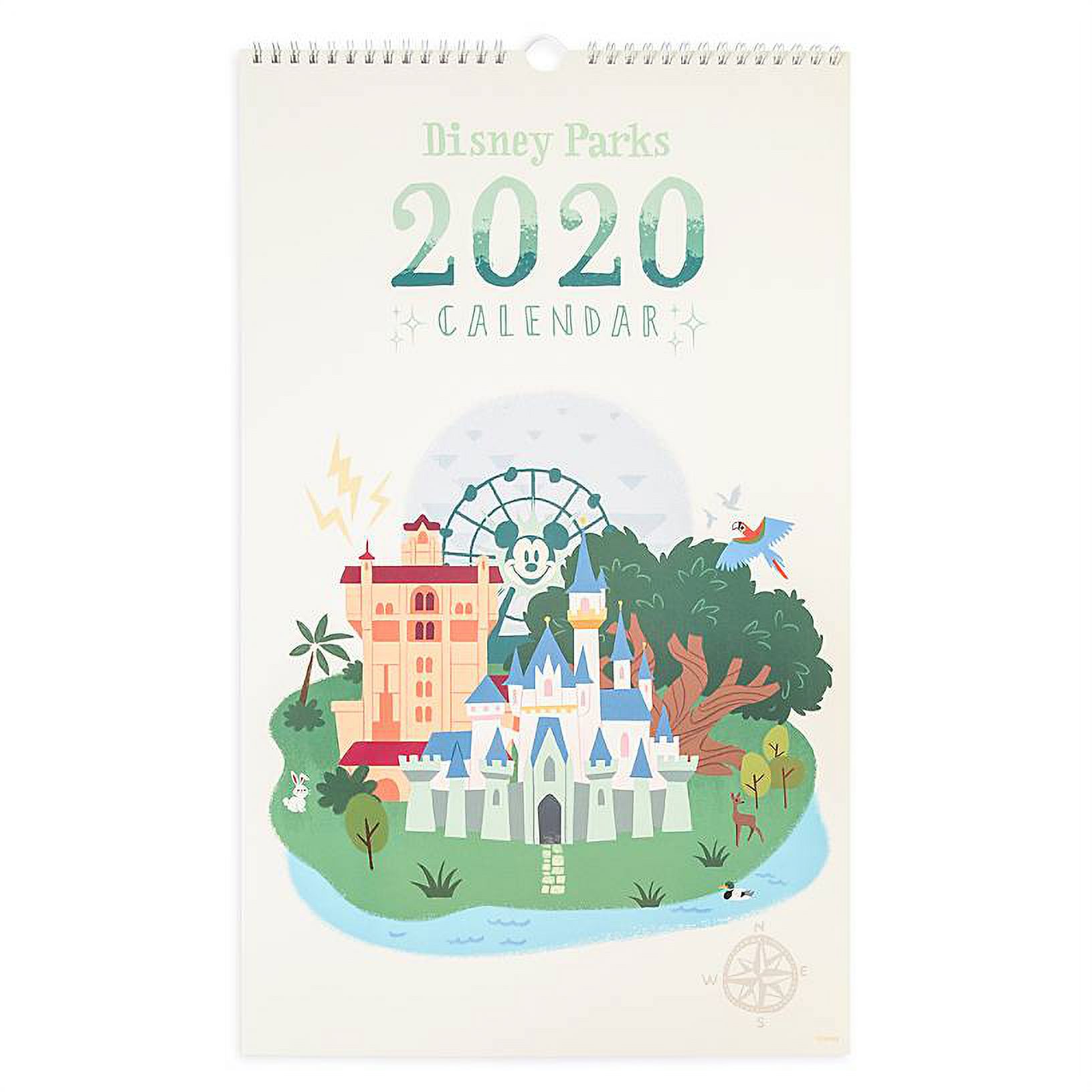 Disney Attraction Poster Calendar 2025 Calendar - mabel nancie