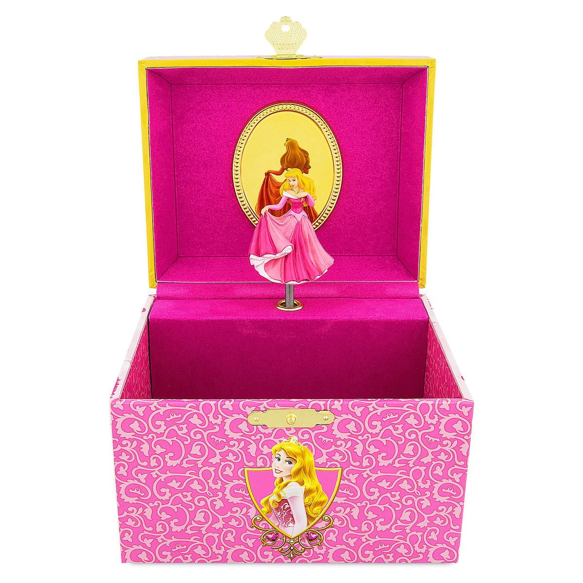 Disney Parks Aurora Musical Once Upon a Dream Jewelry Box New