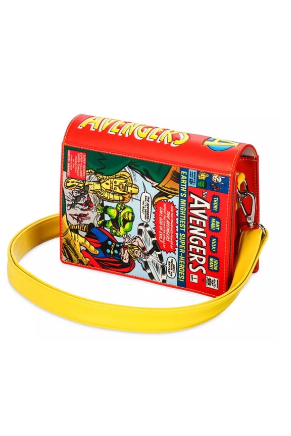 Parks Avengers Marvel Comic Book Loungefly Crossbody Bag