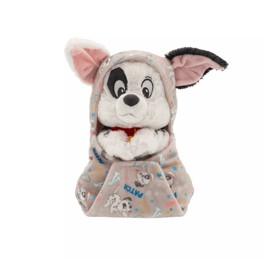 Disney Parks Babies Dalmatians Patch Plush in Swaddle New With Tag