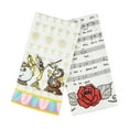 thumbnail image 1 of Disney Parks Beauty and the Beast Dish Kitchen Towel Set of 2 New With Tags, 1 of 3