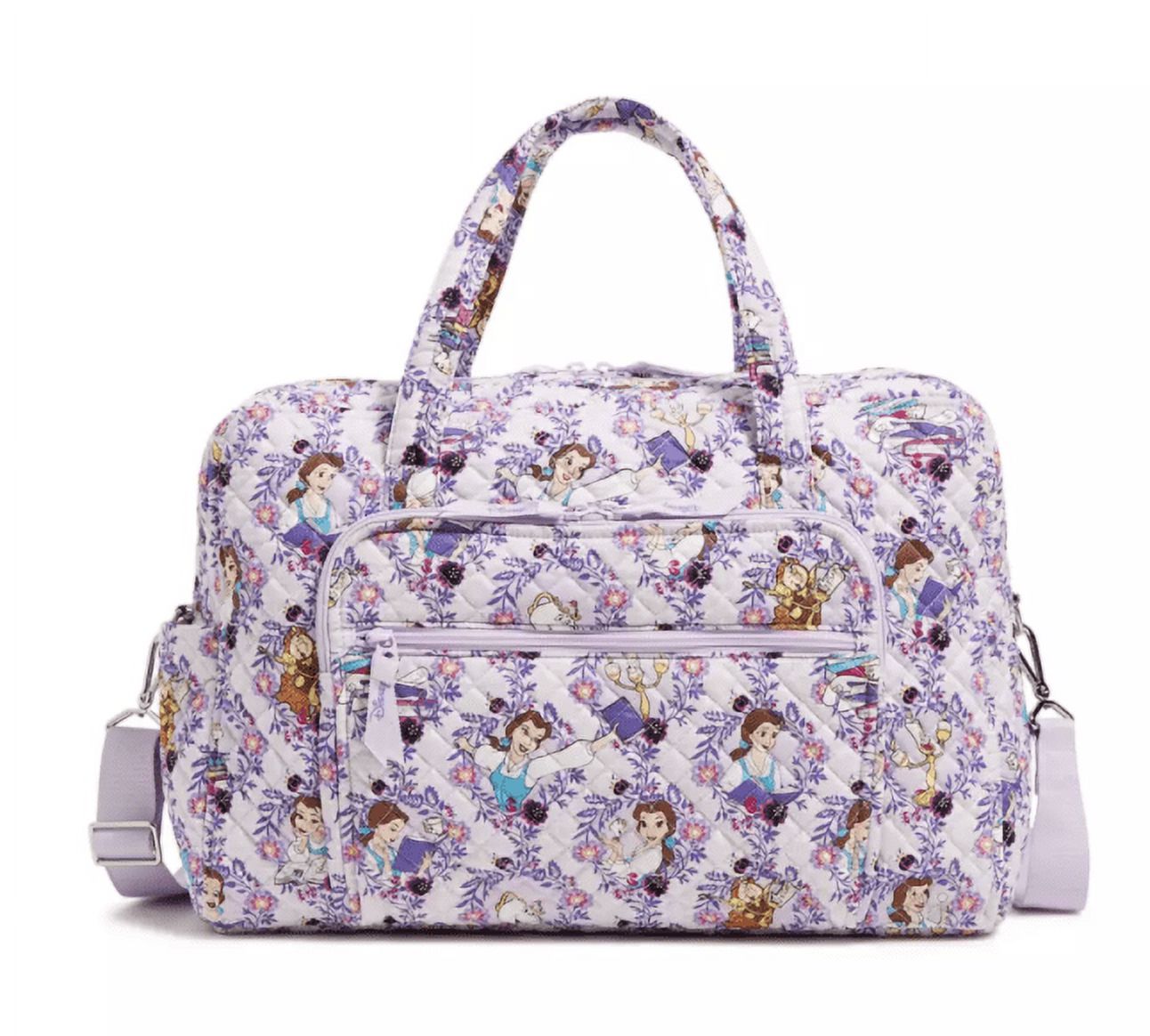 Disney Parks Beauty and the Beast Weekender Travel Bag Vera