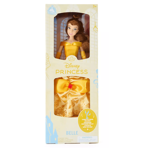 Disney Parks Belle Classic Doll Beauty and the Beast Toy New With Tag