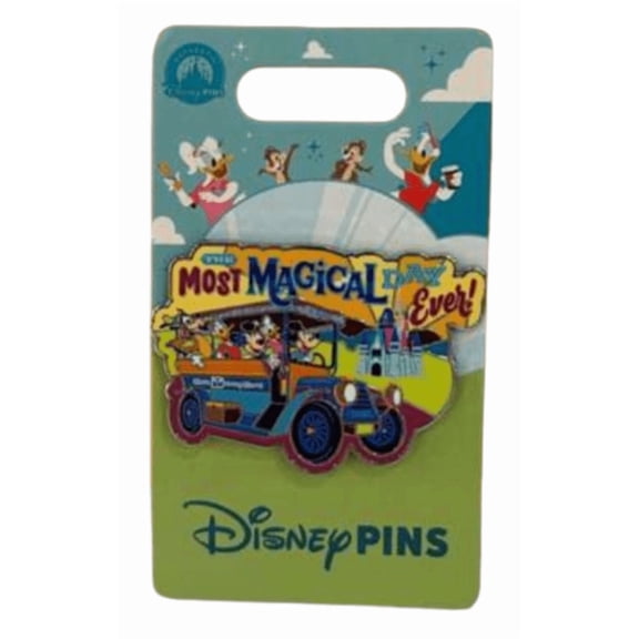 Disney Parks Best Day Ever Collection - Most Magical Day Ever! Pin New W Card