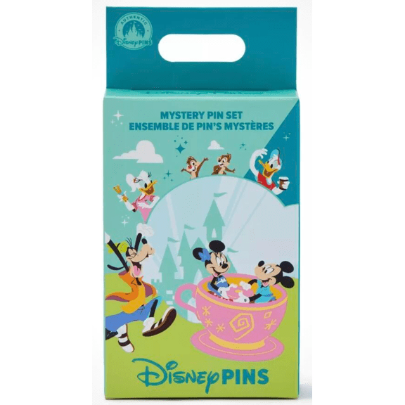 Disney Parks Best Day Ever Collection Mystery Pin Set New With Card