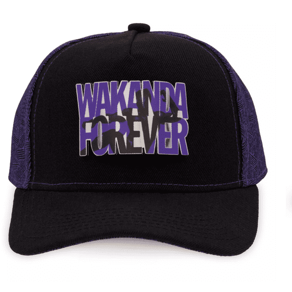 Disney Parks Black Panther Wakanda Forever Baseball Cap for Adults New with Tag