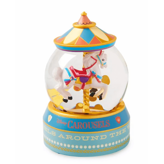 Disney Parks Carousels Snow Globe Snowglobe Carousels Around The World New
