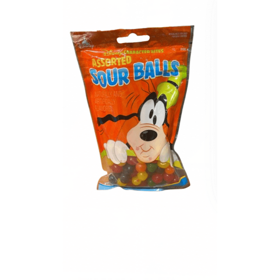 Disney Parks Characters Bites Goofy Assorted Sour Ball New Sealed