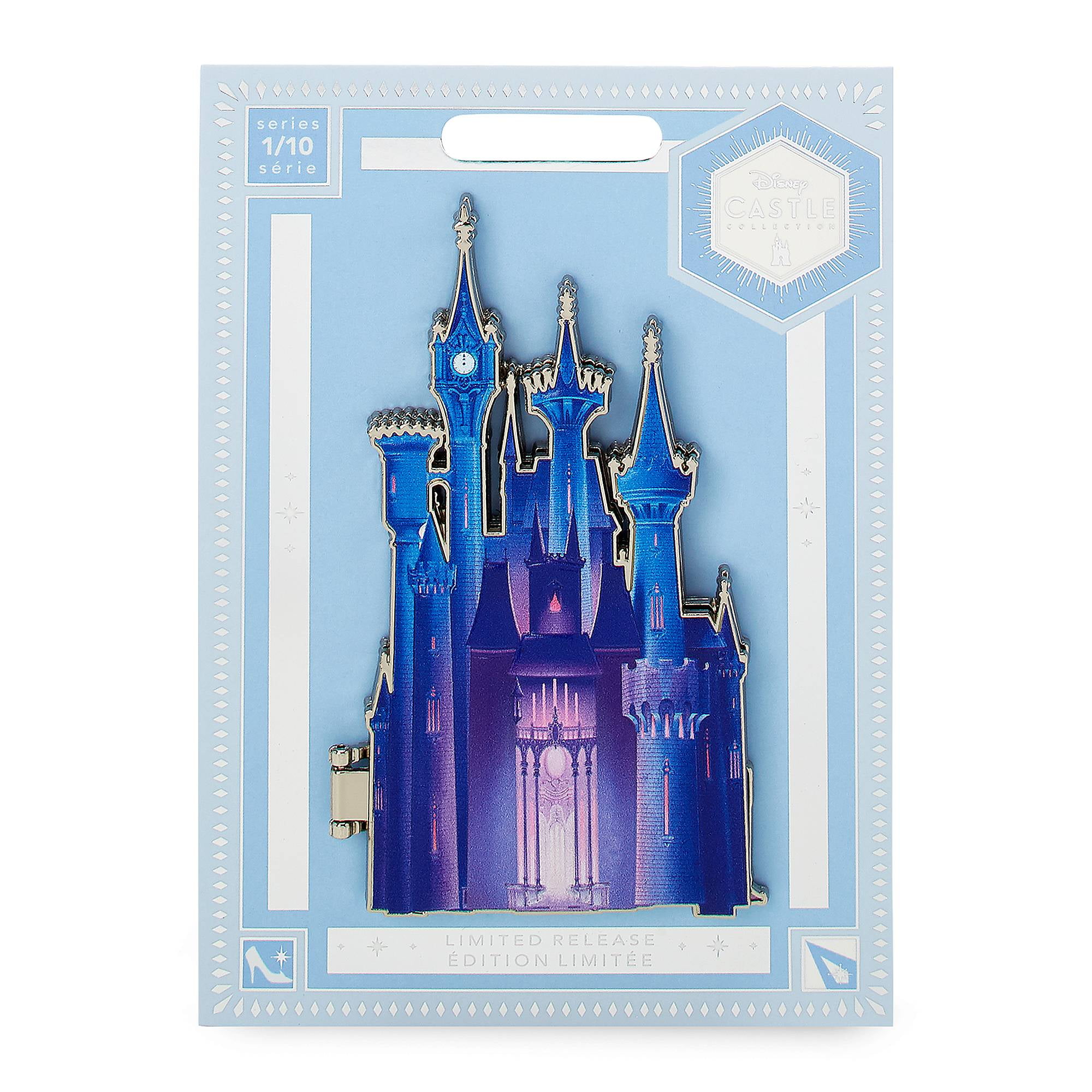 その他 Disney Castle Collection DisplayCase pin Disney Parks Cinderella Castle Collection Pin Limited