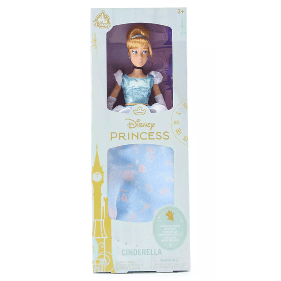 Disney Parks Cinderella Classic Doll With Accessories Toy New With Tag