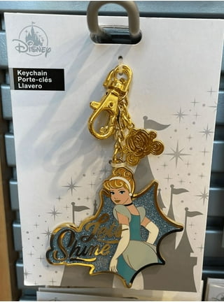 Cinderella glass slipper keychain on sale