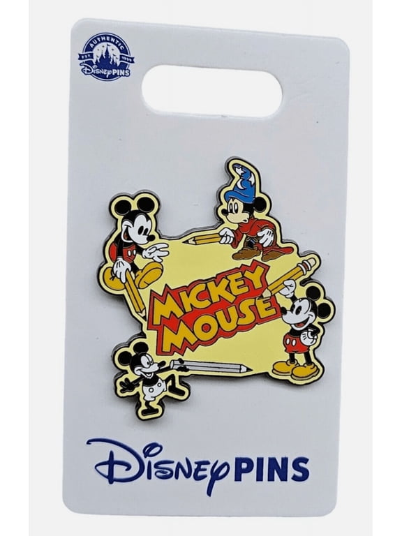 Classic Mickey Mouse Fantasia Allover Pin New with Card