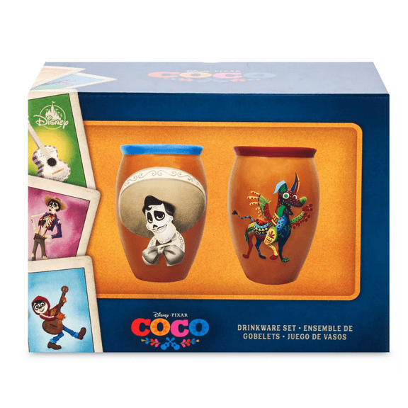 Disney Parks Coco Drinkware Set New With Box