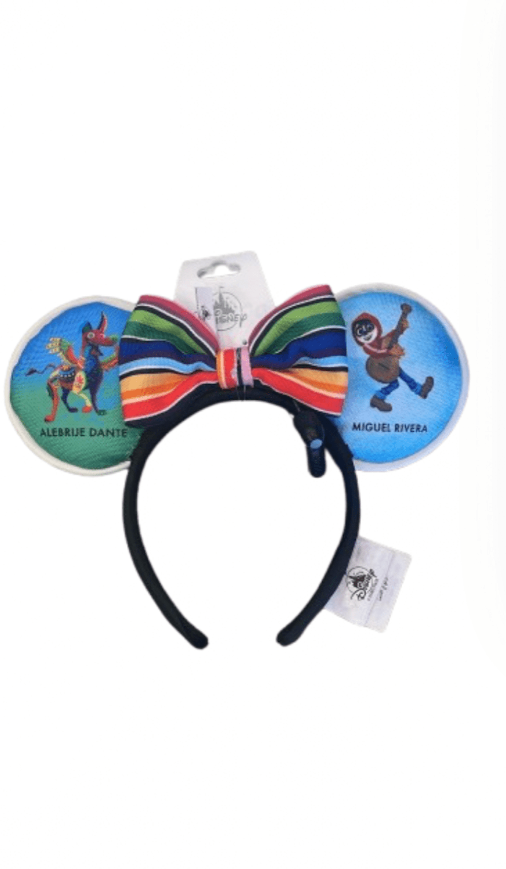 Disney Parks Coco Miguel Dante Rainbow Bow Headband for  display picture 3